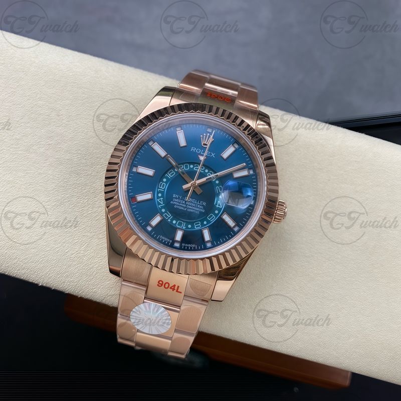 Sky Dweller Luxury Rolex Watch M336935 Sapphire Mirror 42mm Rolex Watch Movement 9002