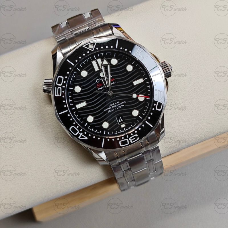 Swiss 8800 Omega Seamaster 42mm Skeleton Style Dial Super Clone Decorative Art