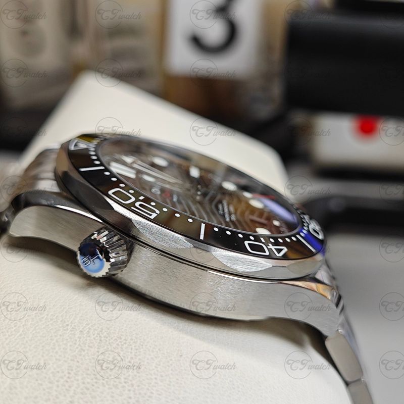 Swiss 8800 Omega Seamaster 42mm Skeleton Style Dial Super Clone Decorative Art