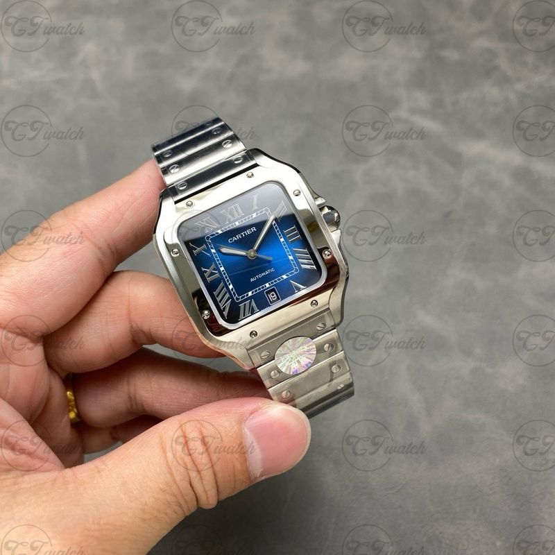 35.1mm Vintage Cartier Watch Swiss 1847MC Luxury Automatic Movement Watch