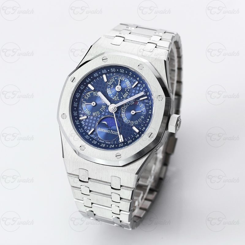 AP Royal Oak 26586PT 41mm Skeleton Watch Calibre 5133 Ultra Thin Tourbillon Mechanical Luxury Sport Design