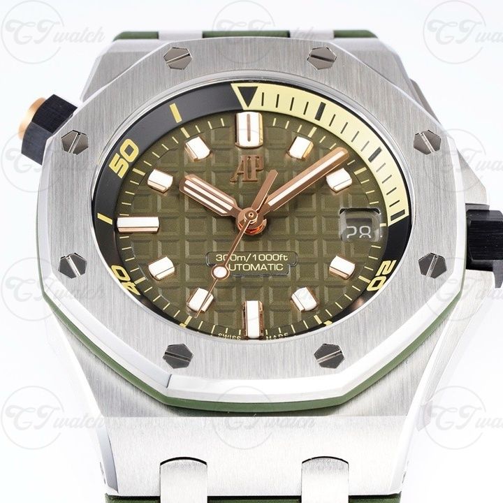 AP Royal Oak 15720ST 42mm Skeleton Super Clone Watch – Automatic Mechanical Luxury Sport Timepiece