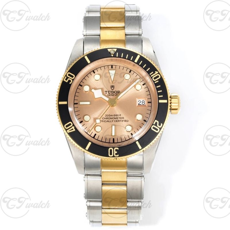 Tudor Black Bay Fifty-Eight 39mm Green Dial Two-Tone Steel 18K Gold Automatic Watch M79733N-0004