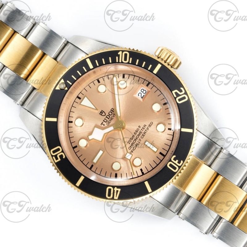 Tudor Black Bay Fifty-Eight 39mm Green Dial Two-Tone Steel 18K Gold Automatic Watch M79733N-0004