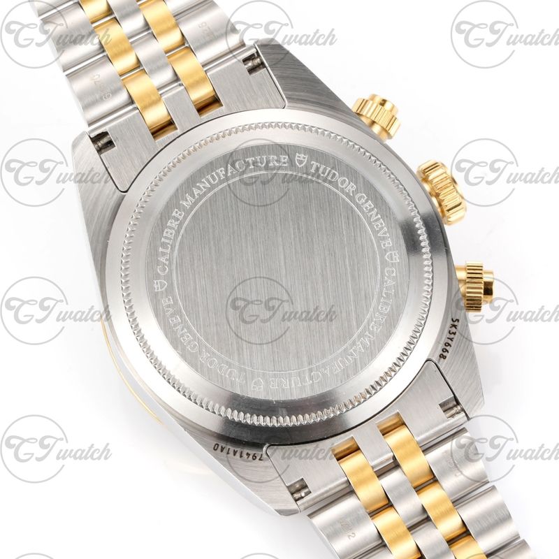 Tudor Black Bay Chrono 41mm Champagne Dial Two Tone Steel Yellow Gold Chronograph Watch M79363N0007