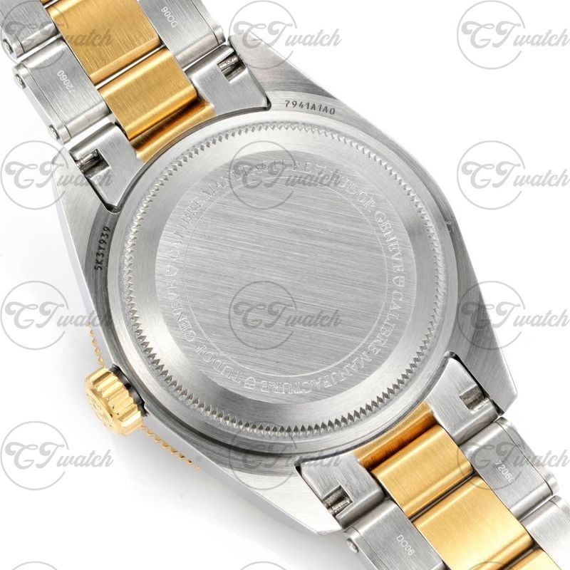 Tudor Black Bay GMT Root Beer Super Clone Watch 41mm Brown Black Bezel Automatic Two Tone Jubilee Bracelet