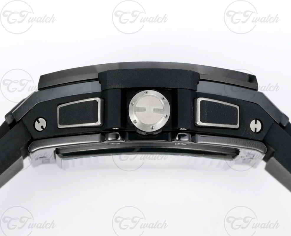 Hublot Spirit of Big Bang 42mm Super Clone Watch Black White Skeleton Dial Titanium