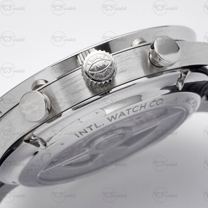 IWC Portugieser IW371602 Super Clone 41mm Blue Dial Stainless Steel Automatic Chronograph Watch