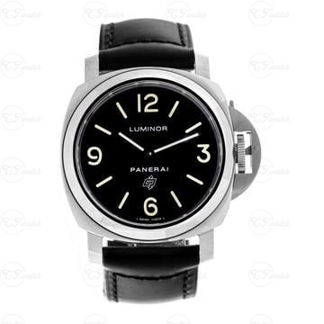 Panerai Luminor Base Logo PAM00773 44mm Black Dial Stainless Steel Manual Wind Watch
