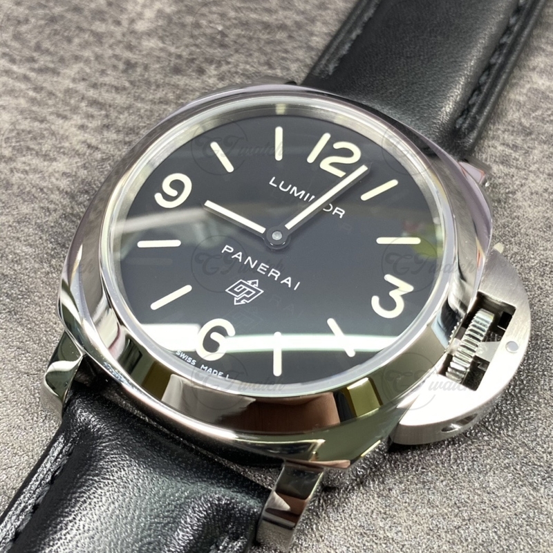 Panerai Luminor Base Logo PAM00773 44mm Black Dial Stainless Steel Manual Wind Watch