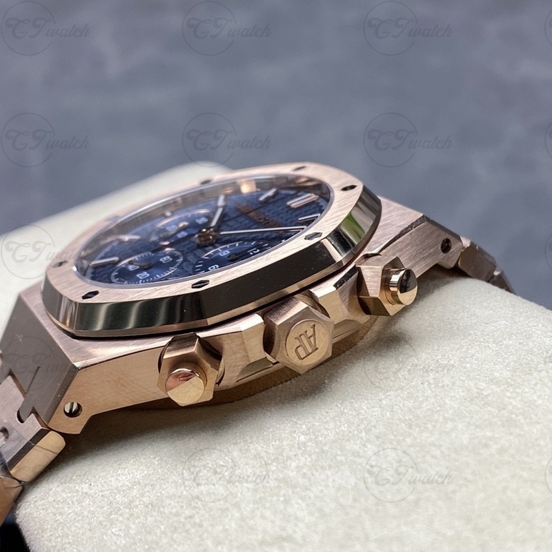 Audemars Piguet Royal Oak Offshore 26715 Green Dial Chronograph 42mm Stainless Steel Automatic Mechanical Watch