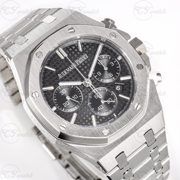 Audemars Piguet Royal Oak Offshore 26715 black Dial Chronograph 42mm Stainless Steel Automatic Mechanical Watch