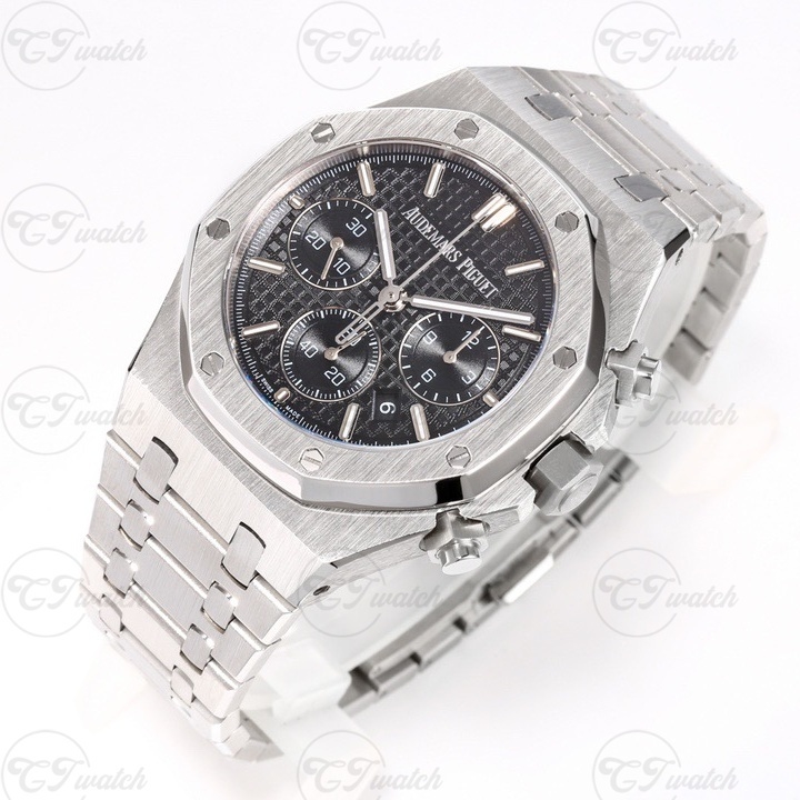 Audemars Piguet Royal Oak Offshore 26715 black Dial Chronograph 42mm Stainless Steel Automatic Mechanical Watch