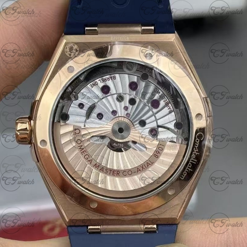 Omega Constellation 131.23.41.21.03.001 Blue Dial Steel And Sedna Gold Automatic Super Clone Luxury Watch Men