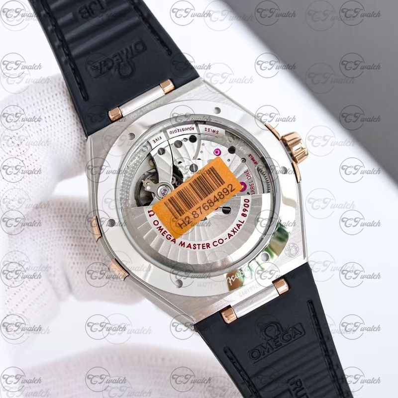 Omega Constellation 131.23.41.21.03.001 blown Dial Steel And Sedna Gold Automatic Super Clone Luxury Watch Men