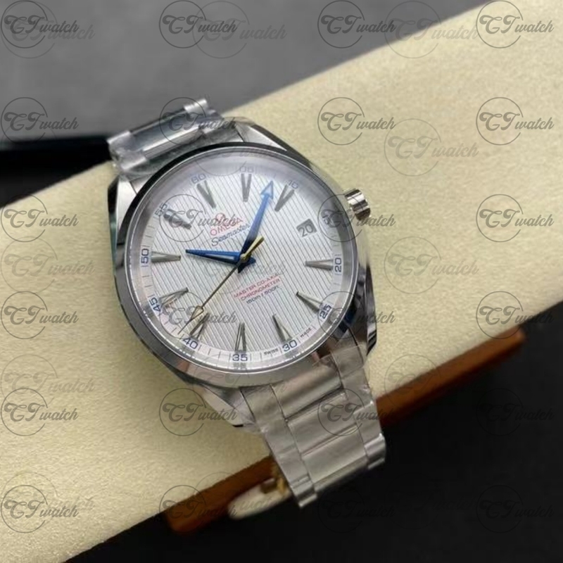 Omega Seamaster Aqua Terra 41.5mm Silver Dial Super Clone Watch – Automatic 8500 Movement