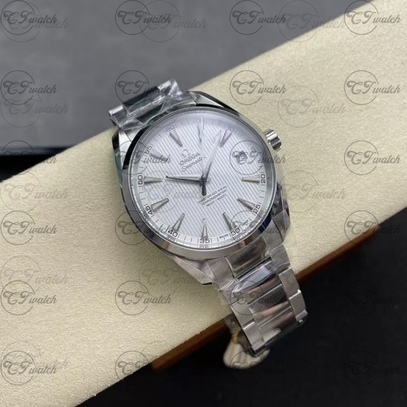 Omega Seamaster Aqua Terra 41.5mm Silver Dial Super Clone Watch – Automatic 8500 Movement