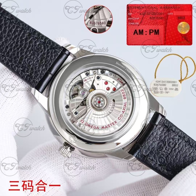 Omega De Ville Prestige 39.5mm white Dial Co-Axial Chronometer Men’s Dress Watch