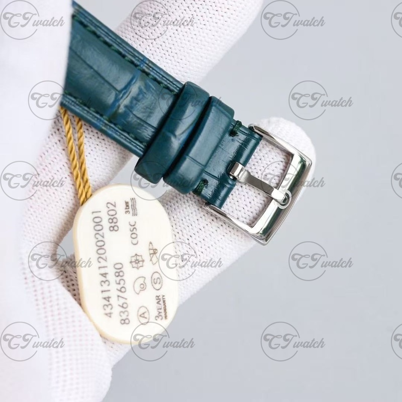 Omega De Ville Prestige 39.5mm green Dial Co-Axial Chronometer Men’s Dress Watch