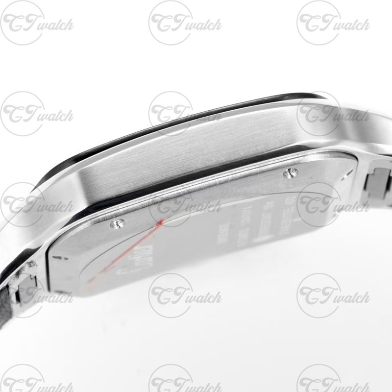 Restoring the Classic: Size and Craft Comparison of the Super Clone Version of Cartier Santos Limited Green Dial