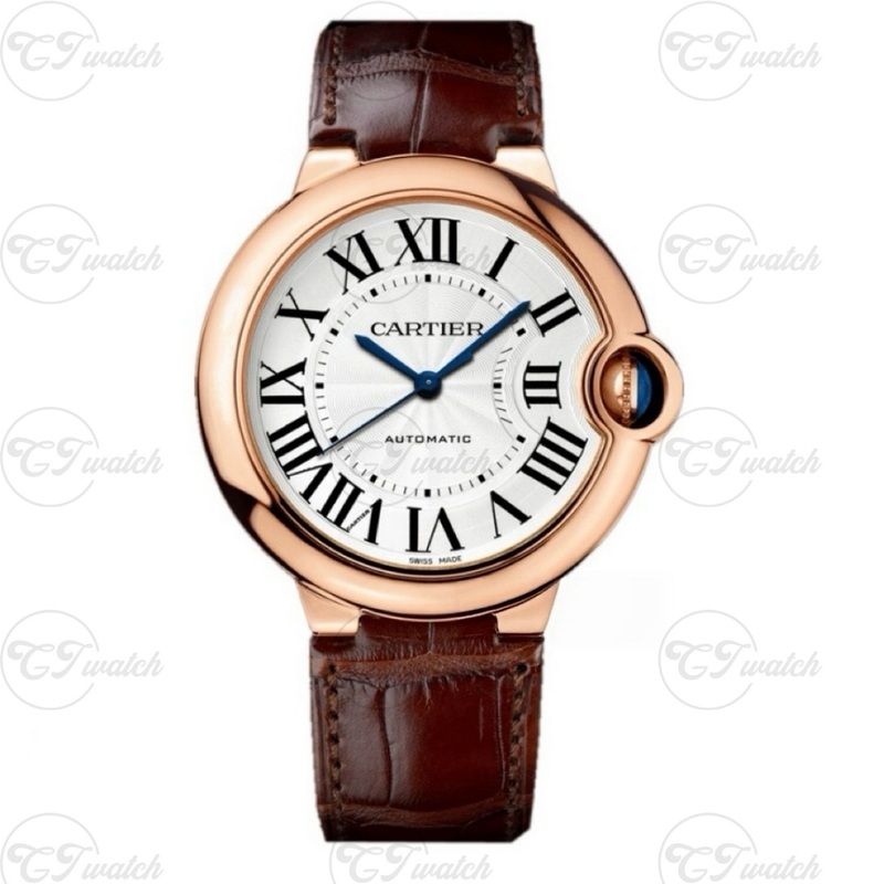 Cartier Ballon Bleu de Cartier 36mm Stainless Steel Automatic Watch with Diamond Bezel (Premium 1847 MC Movement, Exquisite Craftsmanship & Glamorous Elegance)