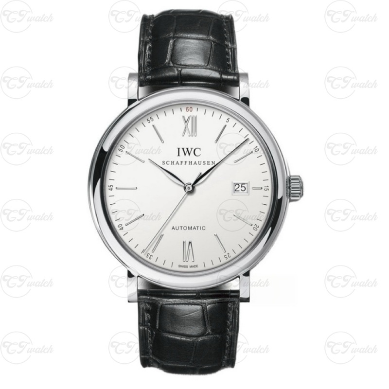 IWC Portofino Automatic 40mm Stainless Steel Watch with Silver Dial (Premium 35111 Calibre Movement Exquisite Craftsmanship & Timeless Elegance)