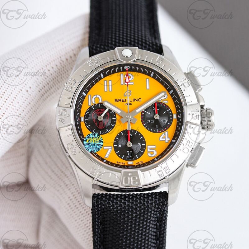 Breitling Chronomat B01 44mm Stainless Steel Chronograph Watch (Premium B01 Calibre Movement, High-Precision Craftsmanship & Bold Racing-Inspired Design)