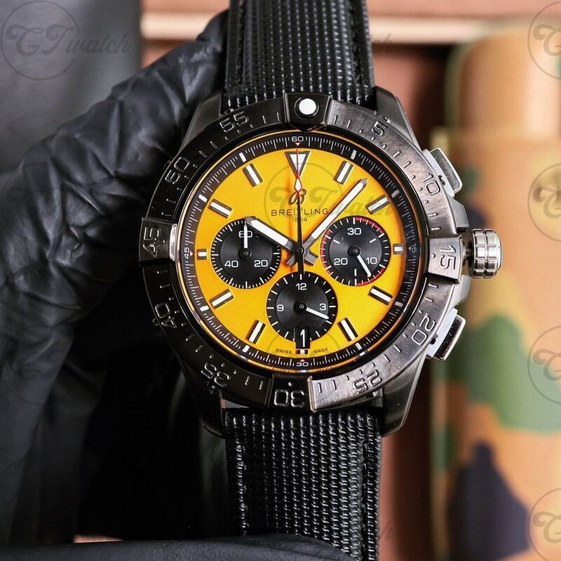 Breitling Chronomat B01 44mm Stainless Steel Chronograph Watch (Premium B01 Calibre Movement, High-Precision Craftsmanship & Bold Racing-Inspired Design)