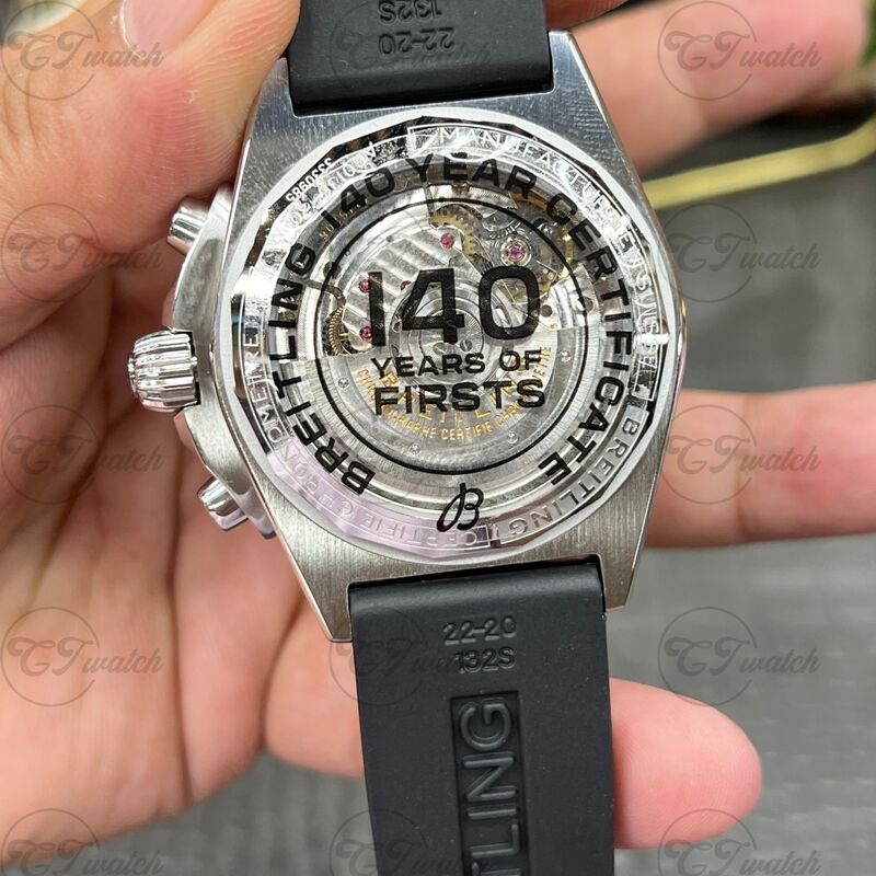 Breitling Chronomat B01 44mm Stainless Steel Chronograph Watch (Premium B01 Calibre Movement, High-Precision Craftsmanship & Sleek Sky-Blue Dial Design)