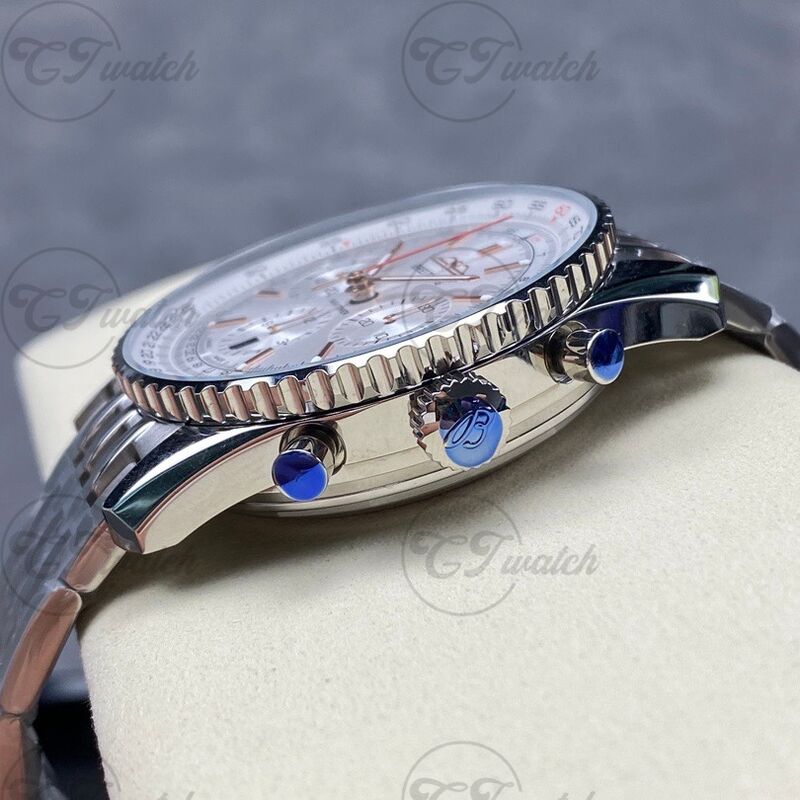 Breitling Navitimer B01 43mm Stainless Steel Chronograph Watch (Premium B01 Calibre Movement, High-Precision Craftsmanship & Iconic Aviation Heritage Design)