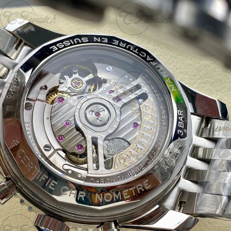 Breitling Navitimer B01 43mm Stainless Steel Chronograph Watch (Premium B01 Calibre Movement, High-Precision Craftsmanship & Iconic Aviation Heritage Design)