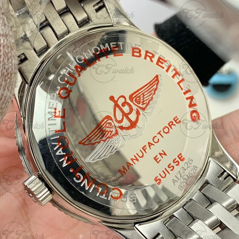 Breitling Navitimer Automatic 41mm en acier inoxydable (mouvement de calibre 17 premium, fabrication de haute précision et conception d'aviation intemporelle au cadran perle)