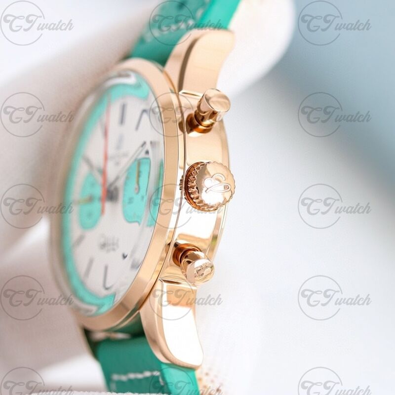 Breitling Top Time B01 42mm Stainless Steel Chronograph (Premium B01 Calibre Movement, High-Precision Craftsmanship & Vibrant Mint-Green Racing Dial Design)