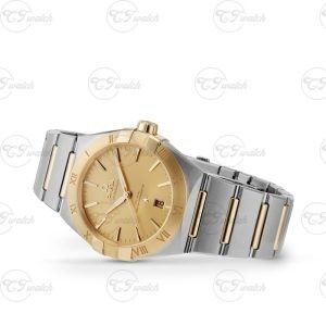 Omega Constellation Co-Axial 36mm Mens Watch Gold O13120362008001 and Super-Luminova Markers