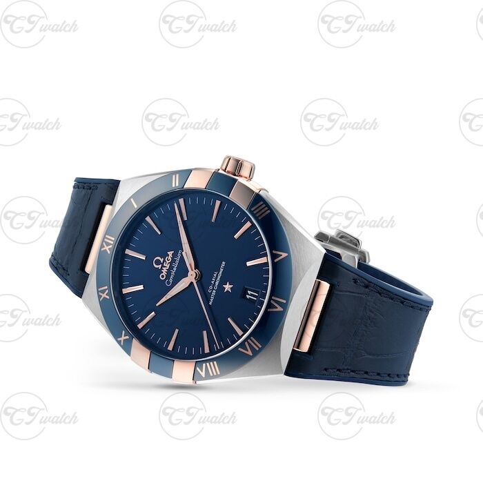 Omega Constellation 41mm Luxury Men's Watch with Swiss Movement 8800 and Super-Luminova Markers