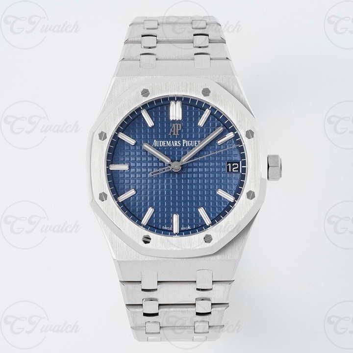 Reloj automático AP Royal Oak 41mm Esfera Verde ZF Factory Super Clone ...