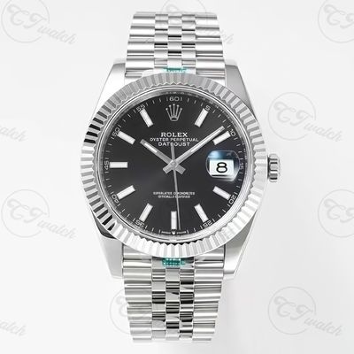 Date Just Luxury Rolex Watch m126334 Black Super Clone Watch Movement 3235