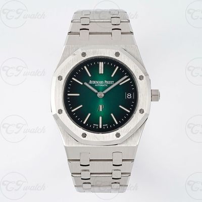 AP Royal Oak 39mm Green Dial Super Clone Automatic Watch Stainless Steel Case