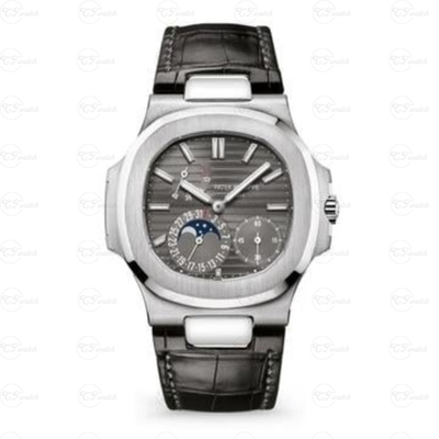 Patek Philippe Nautilus 5712 Moon Phase Power Reserve Automatic 40mm Stainless Steel/Rose Gold/White Gold
