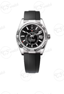 Sky Dweller: 42mm Black Dial Men's Super Clone Luxury Watch