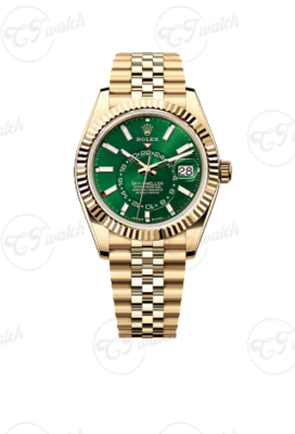 Sky Dweller 42mm: premium chronograph with gold dial, oyster steel and platinum