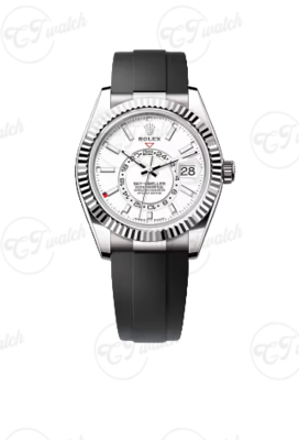 Luxury Clone Sky Dweller 42mm: Advanced Chronograph, White Dial, 9002 Movement