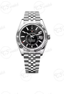 Clone luxury Sky Dweller: 9001 movement, black dial, 904 stainless steel