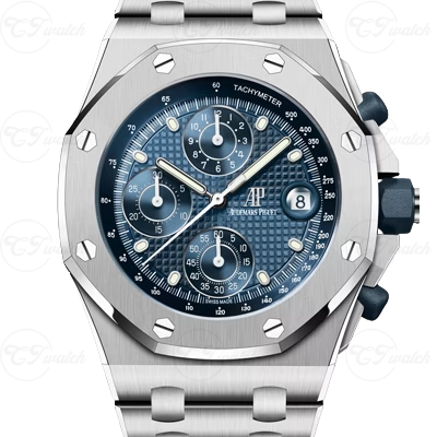 Audemars Piguet Royal Oak Chronograph 42mm Stainless Steel Blue Dial