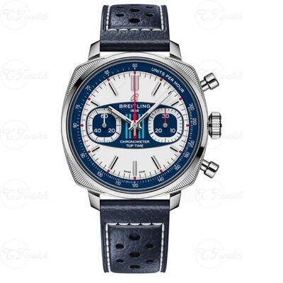 Breitling Top Time B01 42mm Stainless Steel Chronograph Watch (Premium B01 Calibre Movement, High-Precision Craftsmanship & Bold Forest-Green Dial Racing Design)