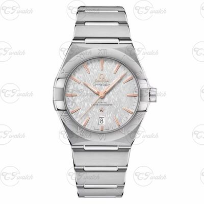 Omega Constellation 36mm Men's Luxury Watch with Stainless Steel Case Sapphire Crystal and Swiss Movement 8800